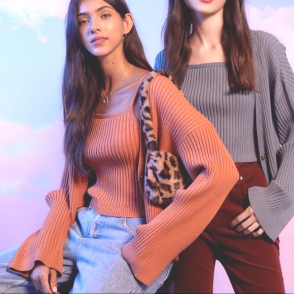 RVCA CHARMED CARDIGAN SWEATER - Picture 2 of 7